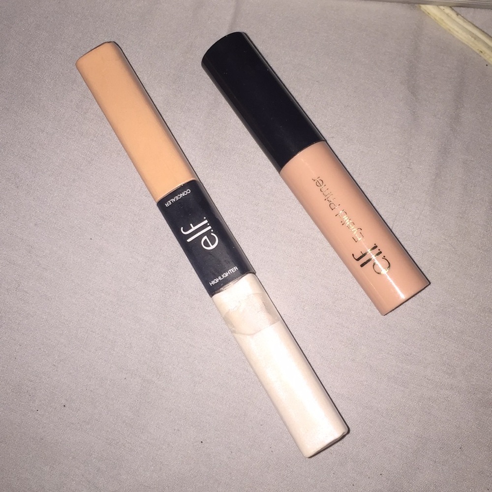 Elf concealer/ highlight duo and eyelid primer